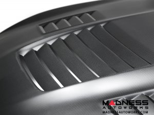 Ford Shelby GT350 Mustang Carbon Fiber Hood - Dry